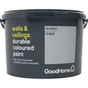GoodHome Durable Brooklyn Matt Emulsion paint 2.5L