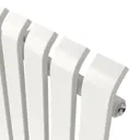 GoodHome Wilsona Vertical Designer Radiator, White (W)540mm (H)1800mm