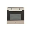 Cooke & Lewis CLMFSTa Black & grey Built-in Electric Single Multifunction Oven