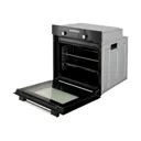 Cooke & Lewis CLMFBLa Black Built-in Electric Single Multifunction Oven