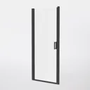 GoodHome Beloya Clear 1 panel Framed Full open pivot Door (W)825mm