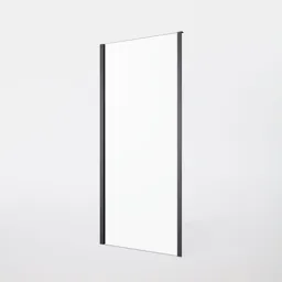GoodHome Beloya Clear Clear Shower panel (H)1949mm (W)900mm (T)8mm