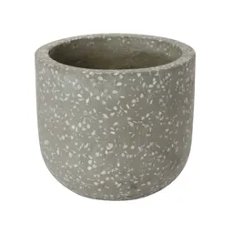 Griffin Speckled Plant pot (Dia)16cm