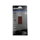 Universal Fit 40 grit 1/2 sanding sheet (L)230mm (W)115mm, Pack of 5