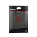 Universal Fit 120 grit 1/4 sanding sheet (L)145mm (W)115mm, Pack of 5