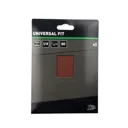 Universal Fit 80 grit 1/4 sanding sheet (L)145mm (W)115mm, Pack of 5
