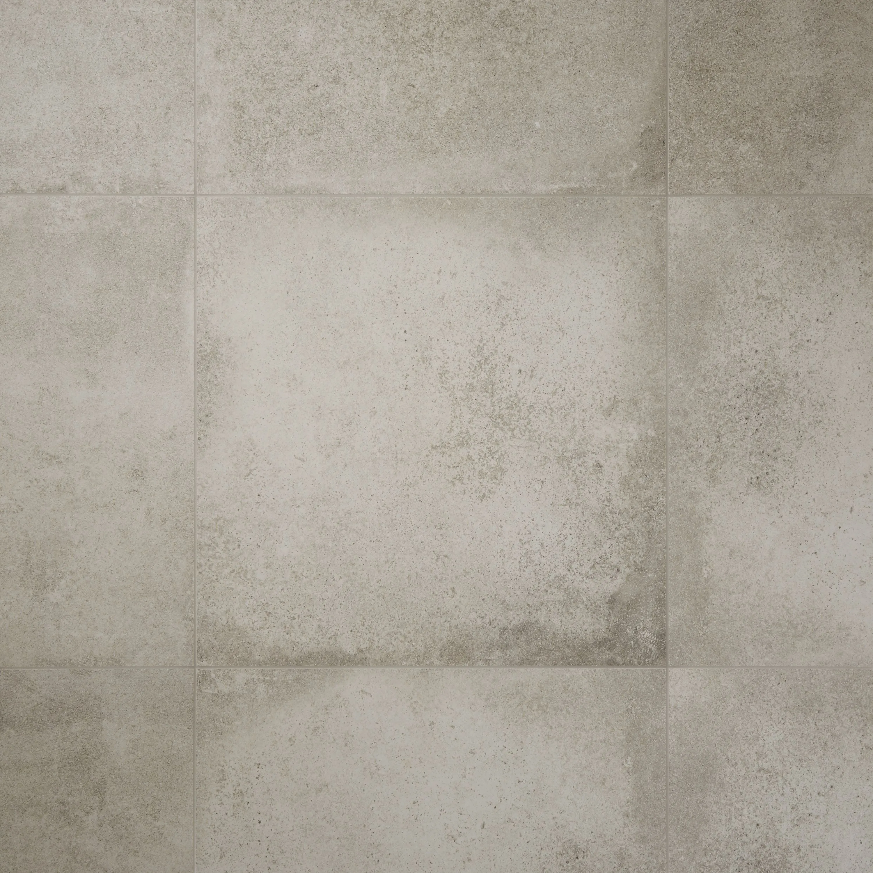 Kontainer Light grey Matt Concrete effect Porcelain Floor Tile Sample