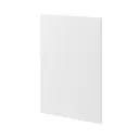 GoodHome Artemisia Matt white classic shaker Standard Moulded curve End panel (H)900mm (W)610mm