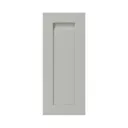 GoodHome Garcinia Matt stone integrated handle shaker Highline Cabinet door (W)300mm (T)20mm