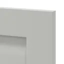 GoodHome Garcinia Matt stone integrated handle shaker Drawerline door & drawer front, (W)400mm