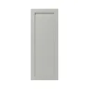 GoodHome Garcinia Matt stone integrated handle shaker Larder Cabinet door (W)500mm (T)20mm