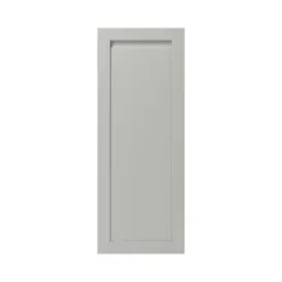GoodHome Garcinia Matt stone integrated handle shaker Larder Cabinet door (W)500mm (T)20mm