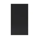 GoodHome Pasilla Matt carbon thin frame slab Highline Cabinet door (W)400mm (T)20mm