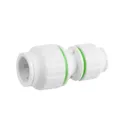 Flomasta Push-fit Reducing Pipe fitting coupler (Dia)22mm, Pack of 2