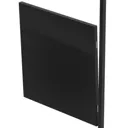 GoodHome Alara Industrial black Modular Room divider panel (H)1m (W)1m