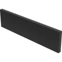 GoodHome Alara Industrial black Modular Room divider panel (H)0.25m (W)1m
