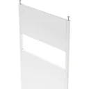 GoodHome Alara White Room divider spacer kit (H)230mm (T)35mm