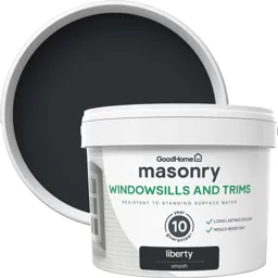 GoodHome Windowsills & trims Liberty Smooth Matt Masonry paint, 2.5L