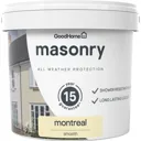 GoodHome Classic Montreal Smooth Matt Masonry paint, 5L