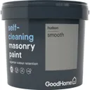 GoodHome Self-cleaning Hudson Smooth Matt Masonry paint, 5L