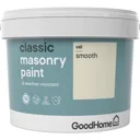 GoodHome Classic Vail Smooth Matt Masonry paint, 10L