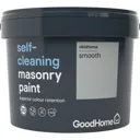 GoodHome Self-cleaning Oklahoma Smooth Matt Masonry paint, 10L