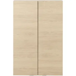 GoodHome Imandra Oak effect Wall Cabinet (W)600mm (H)900mm