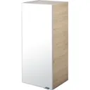 GoodHome Imandra Brown Wall-mounted Mirrored Bathroom Cabinet (W)400mm (H)900mm