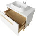 GoodHome Adriska Vanity & basin Cabinet (W)800mm (H)480mm