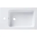 GoodHome Makonda Oblong Counter-mounted Counter top Basin (W)60.4cm