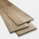 GoodHome Masham Natural Oak effect Laminate Flooring, 1.55m² Pack of 5