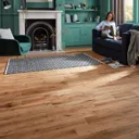 GoodHome Laholm Natural Oak Solid wood flooring, 1.48m² Set