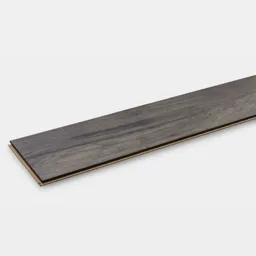 GoodHome Shildon Black Dark oak effect Laminate Flooring, 1.76m² Pack of 8