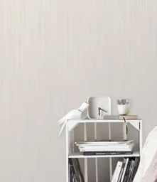 GoodHome Lery Light beige Pleated Glitter effect Textured Wallpaper