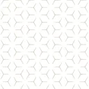 Wandou White Geometric Metallic effect Smooth Wallpaper