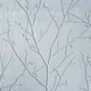 GoodHome Obetia Teal Tree Metallic effect Textured Wallpaper