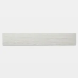 GoodHome Poprock White Wood planks Wood effect Self adhesive Vinyl plank, Pack of 20