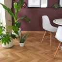 GoodHome Jazy Natural Parquet effect Luxury vinyl click flooring, 2.24m² Pack