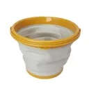 Grey & yellow Plastic 10L Mop bucket