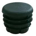 Diall PVC Round End cap, Pack of 10