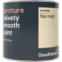 GoodHome Toronto Flat matt Furniture paint, 500ml