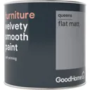 GoodHome Queens Flat matt Furniture paint, 500ml