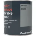 GoodHome Durable Delaware Gloss Multi-surface paint, 750ml