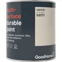 GoodHome Durable Cancun Satin Multi-surface paint, 750ml