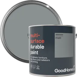 GoodHome Durable Delaware Matt Multi-surface paint, 2L