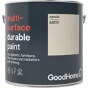 GoodHome Durable Cancun Satin Multi-surface paint, 2L