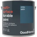 GoodHome Durable Antibes Satin Multi-surface paint, 2L