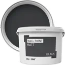 Black Matt Emulsion paint, 2.5L