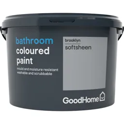 GoodHome Bathroom Brooklyn Soft sheen Emulsion paint 2.5L