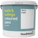 GoodHome Walls & ceilings Alberta Matt Emulsion paint, 5L